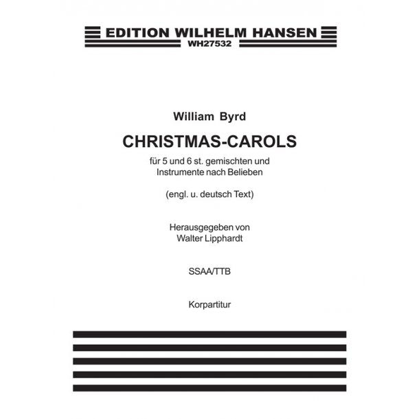 William Byrd (Ed. W. Lipphardt): Christmas Carols