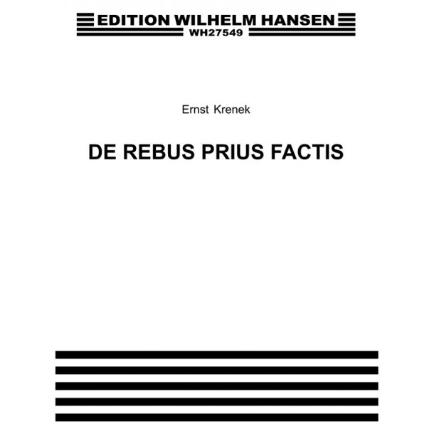 De Rebus Prius Factis