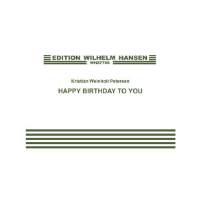 Happy Birthday To You