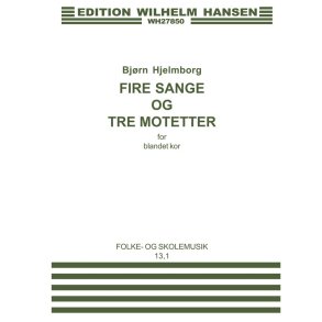 4 Sange Og 3 Motetter   Fs13,1