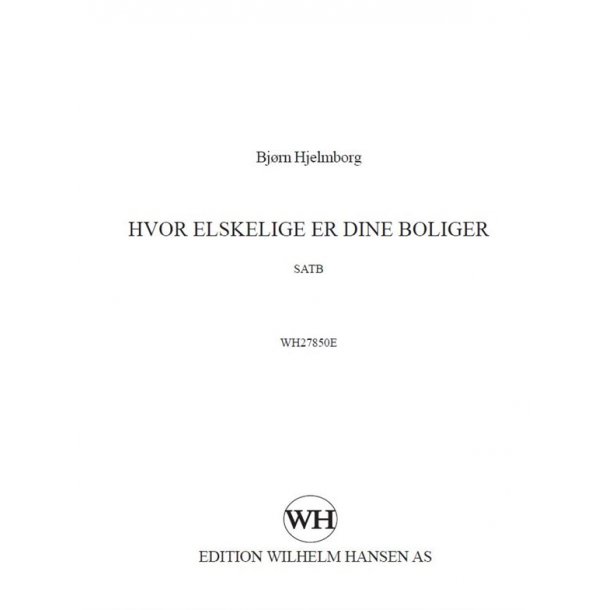 Hvor Elskelige Er Dine..Fsl356