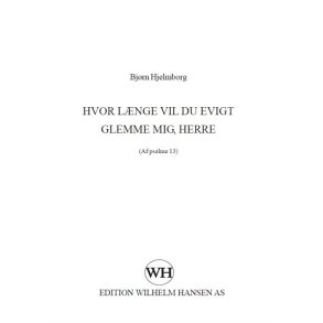 Hvor Laenge Vil Du Evig..Fsl357