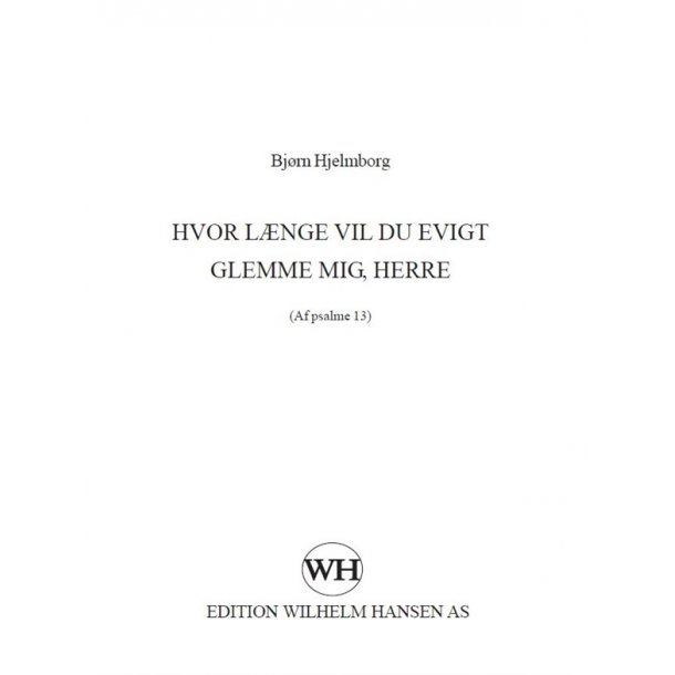 Hvor Laenge Vil Du Evig..Fsl357