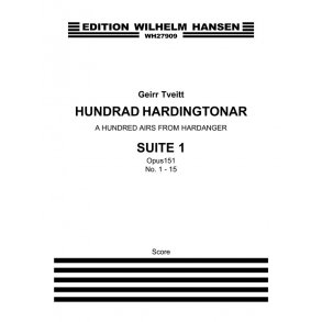 Geirr Tveitt: A Hundred Airs From Hardanger, Suite 1 (Score)