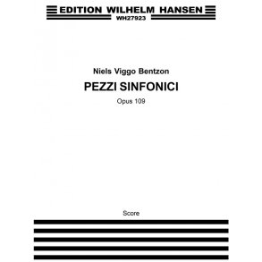 Bentzon, Nv Pezzi Sinfonici Orchestra F/S
