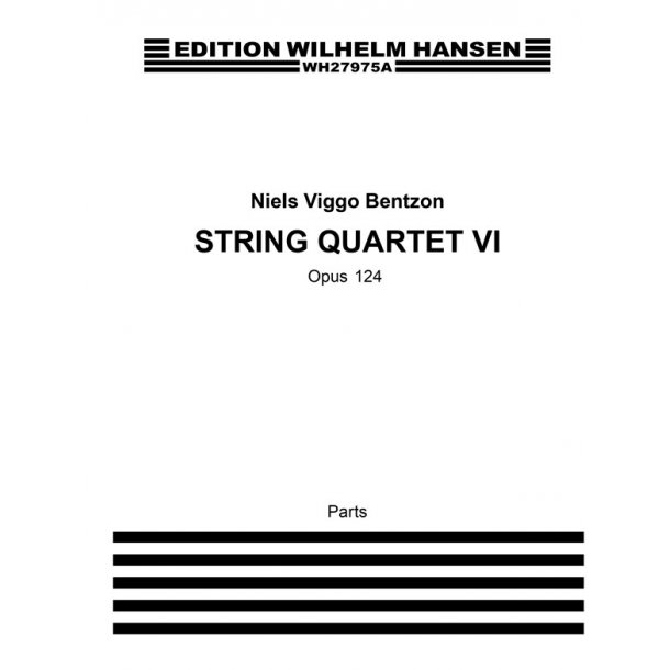 STRYGEKVARTET NR. 6 OP. 124