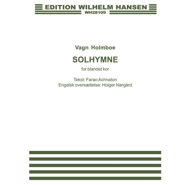Vagn Holmboe: Hymn To The Sun Op.77
