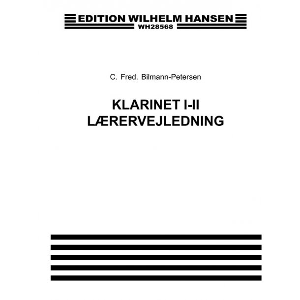 Klarinet 1-2 Laerervejledn. Mus