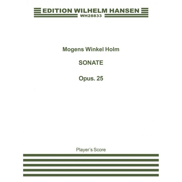 Mogens Winkel Holm: Sonata Op.25 Wind Quintet (Score/Parts)