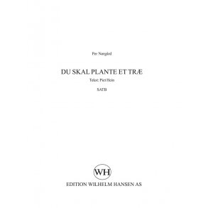 PER NRGRD DU SKAL PLANTE ET TR BK427 SATB