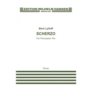Bent Lylloff: Scherzo For Percussion Trio (Score)