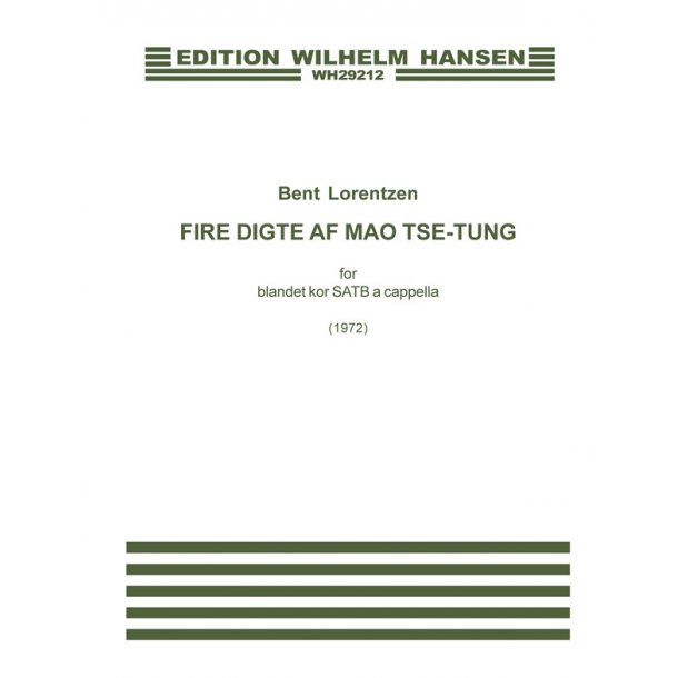 4 Digte Af Mao Tse-tung