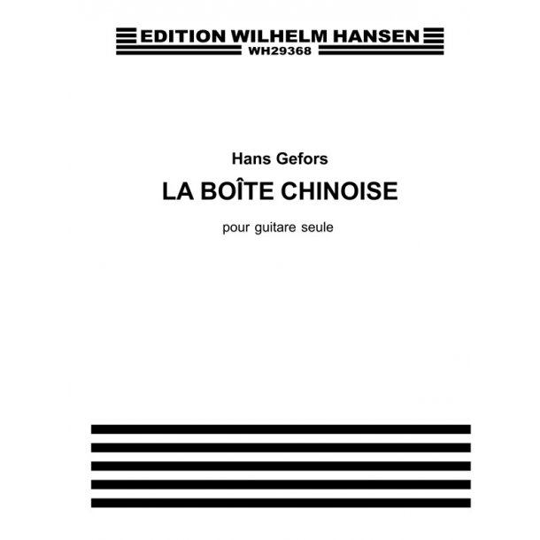 Gefors La Boite Chinoise Guitar