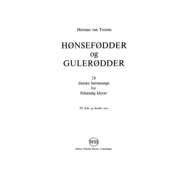 Honsefodder Og Gulerodder, Kopi