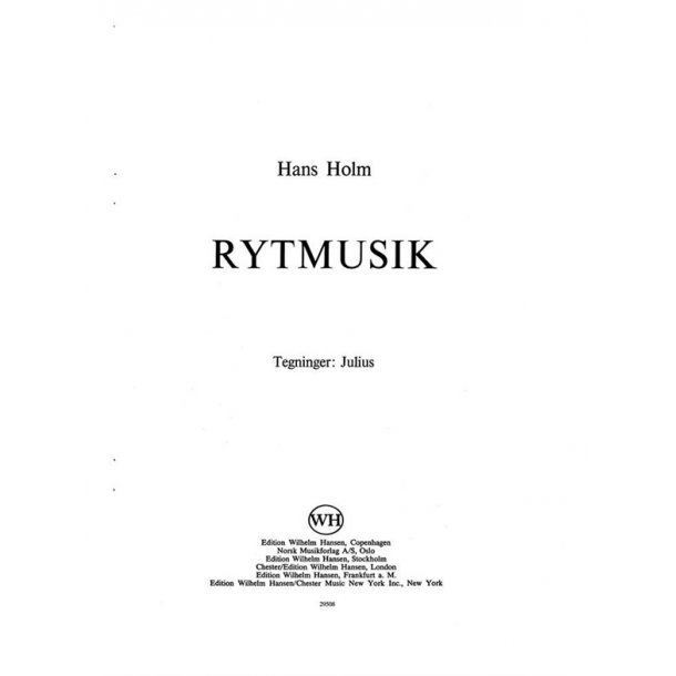 Rytmusik, Melodihaefte 1