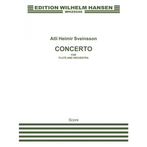 Sveinsson Concerto For Flt/Orch Fs