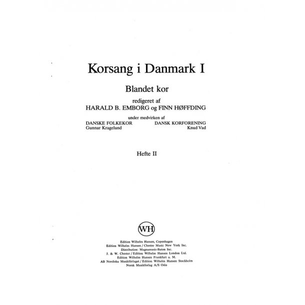 Korsang I Danmark 1 Hefte 2