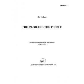 Bo Holten: The Clod And The Pebble (Score)