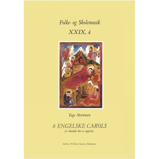 8 English Carols Sab/Satb (E,d) (Fs29,4)