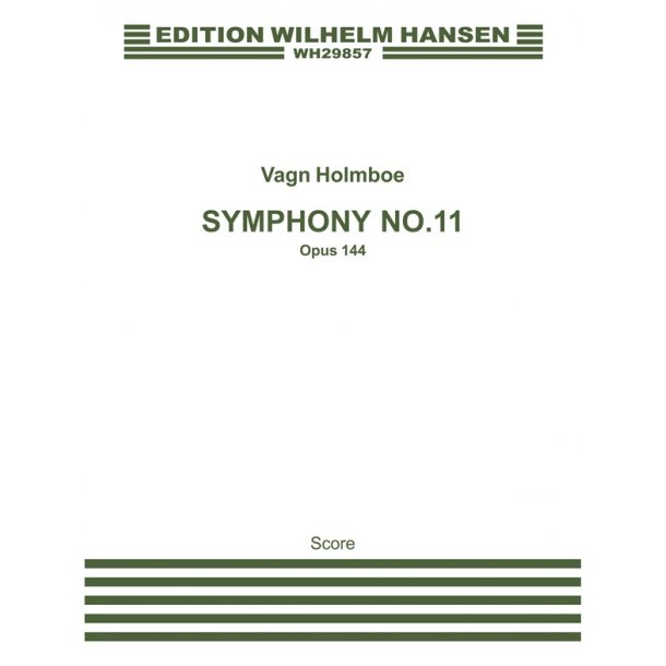 Holmboe: Symphony No.11 (Full Score)
