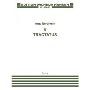 Arne Nordheim: Tractatus (Score)