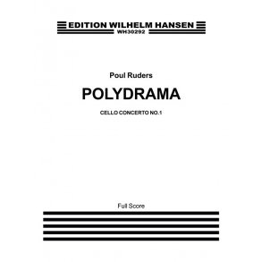 Poul Ruders: Polydrama (Cello Concerto No.1)- Score