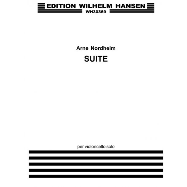 Arne Nordheim: Suite For Solo Cello
