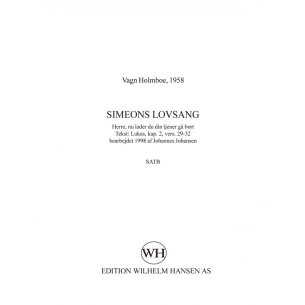 Simeons Lovsang