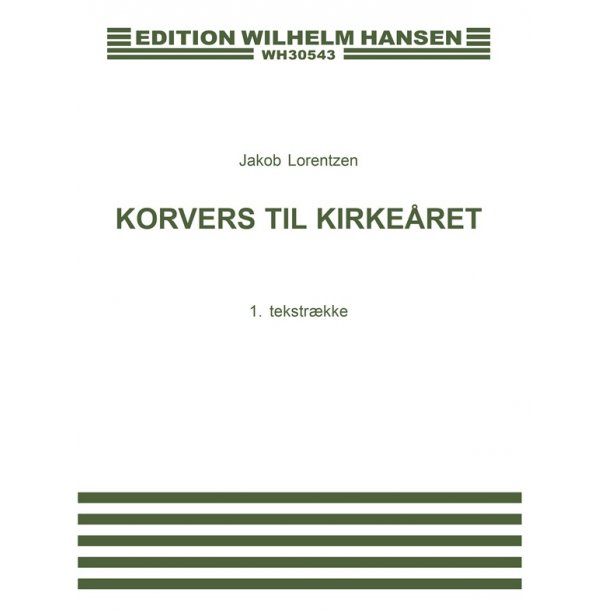 Korvers Til Kirkearet - Tekstraekke 1