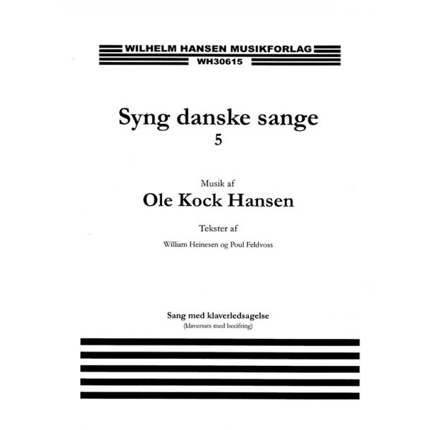 OLE KOCK HANSEN SYNG DANSKE SANGE  5 PV