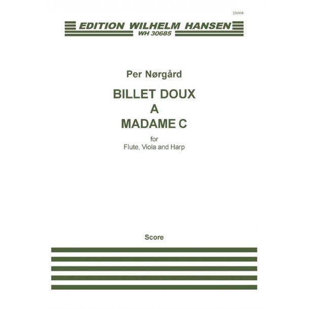 BILLET DOUX A MADAME C