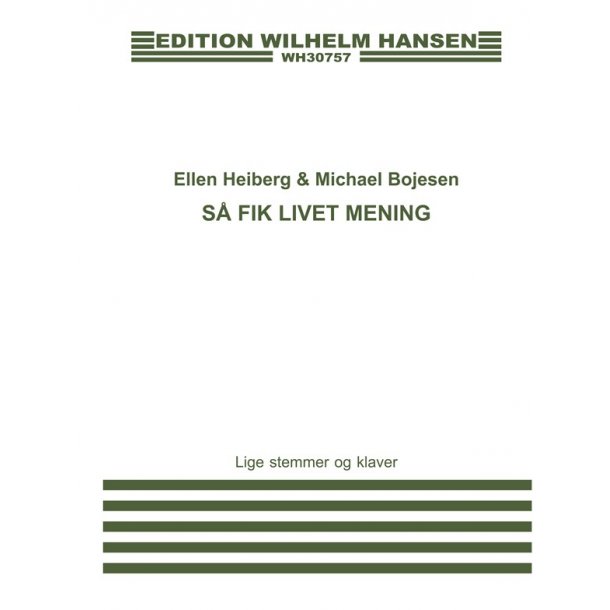 S FIK LIVET MENING - VUGGEVISE