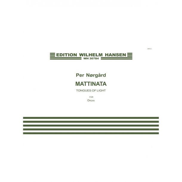 Per Nrgrd: Mattinata - Tongues Of Ligth