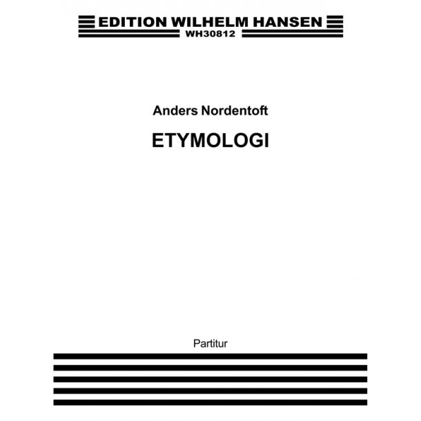 ANDERS NORDENTOFT ETYMOLOGI PF+SOP