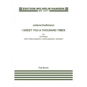 I GREET YOU A THOUSAND TIMES