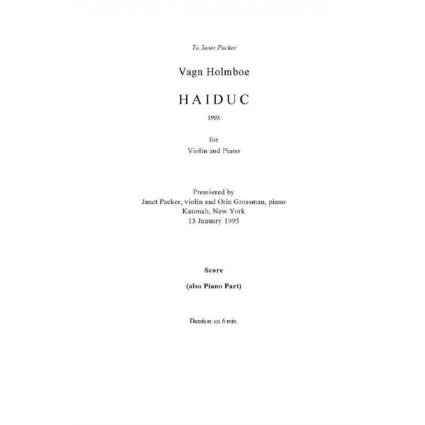 HAIDUC OP. 193