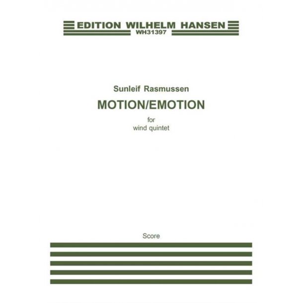 SUNLEIF RASMUSSEN MOTION/EMOTION SC