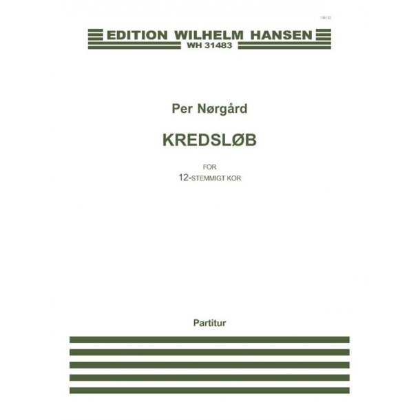 NORGARD PER KREDSLOB CHORAL SCORE
