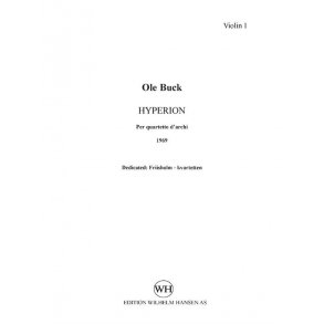 Ole Buck: Hyperion (Parts)
