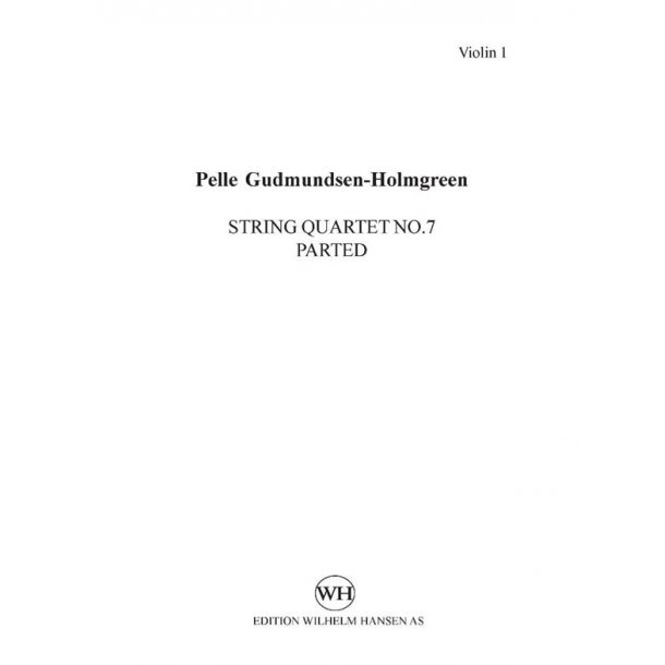 Holmgreen String Quartet No.7 Pts