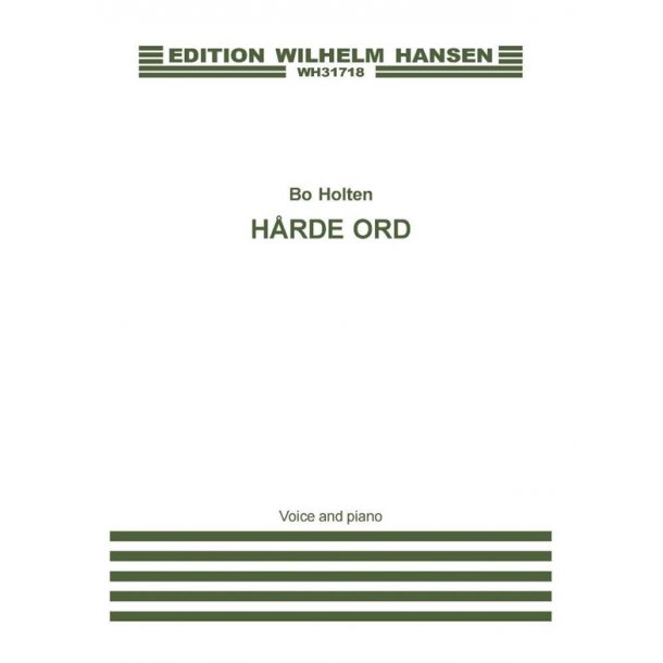BO HOLTEN HRDE ORD PV