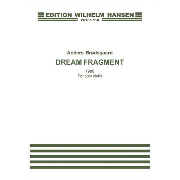 Br&atilde;dsgaard Dream Fragment Vln