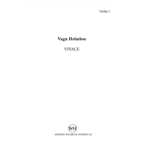 Holmboe Vivace - Tempo Di A... Pts