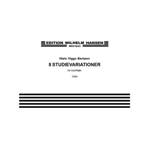 Bentzon 8 Studievariationer Op.5 Flt
