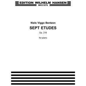 Bentzon Sept Etudes Op.216 Pf