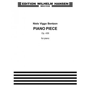 Bentzon Piano Piece 1980 Op.439 Pf
