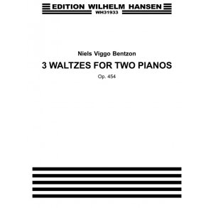 Bentzon 3 Waltzes For 2... Op.454 Pf