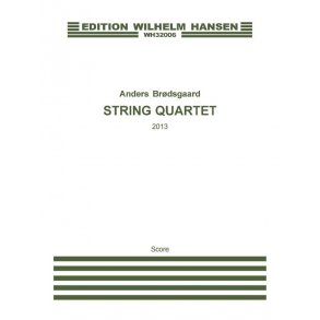 Brãdsgaard String Quartet 2013 Sc