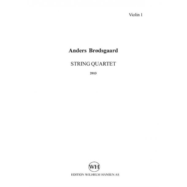 Br&atilde;dsgaard String Quartet 2013 Pts