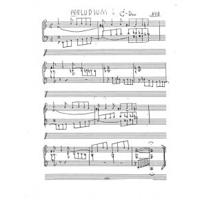 Bentzon Adriadne Musica.. Op.426 Org